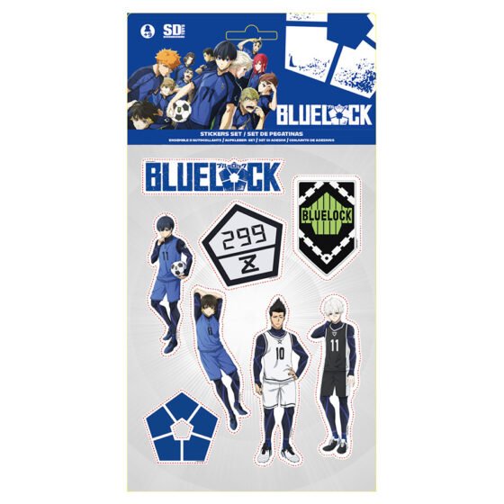 Sticker Blue Block BLUE LOCK SET STICKERS - Gaming Sekai
